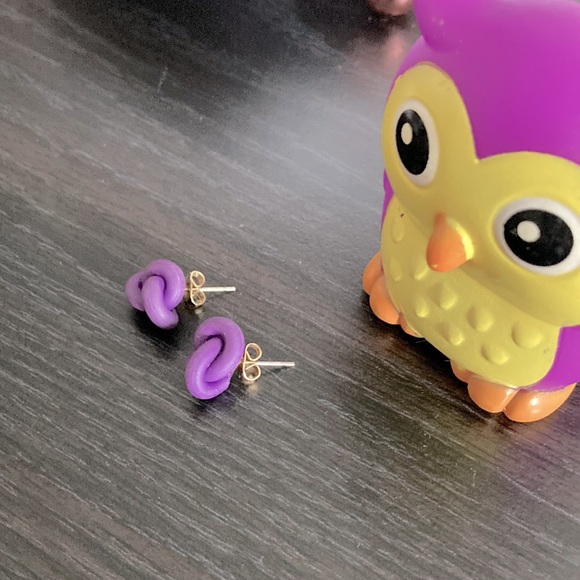 Earring clay twist - Picture 2 of 2